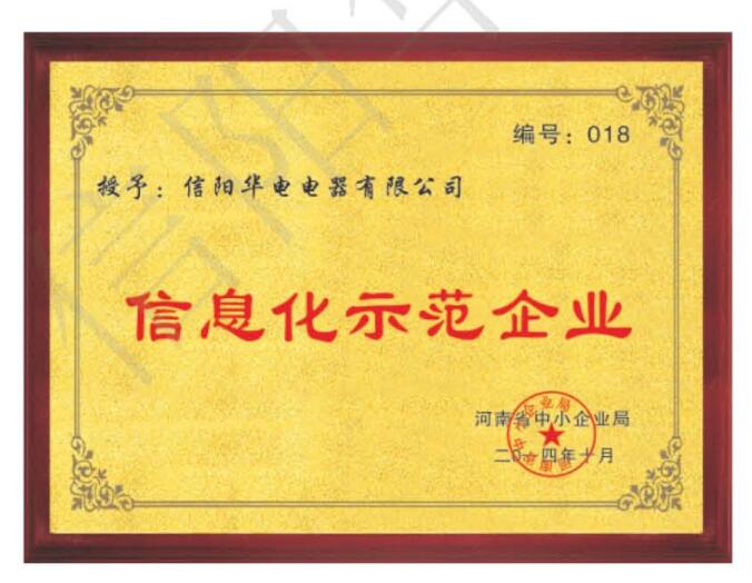信息化示范企业